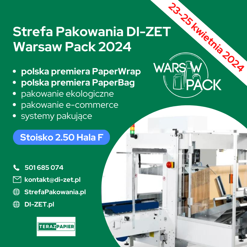 Paperbag Beck Packautomaten Strefa Pakowania DI-ZET Warsaw Pack 2024